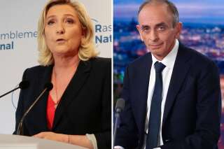 Entre Marine Le Pen et Eric Zemmour, l'extrême droite lave son linge sale en public