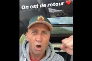 Le RC Lens retrouve la Ligue 1, le speaker fête la nouvelle dans sa voiture