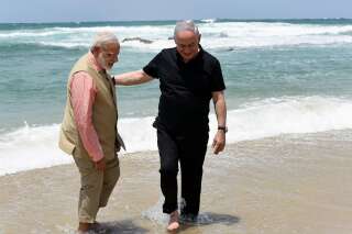 Benjamin Netanyahu et Narendra Modi sur la plage: après Macron-Trudeau, le monde découvre une nouvelle 