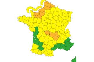 Météo France place en vigilance orange neige-verglas 11 départements