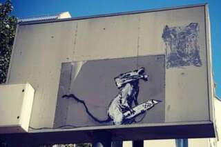 Le vol du Banksy du Centre Pompidou a été filmé