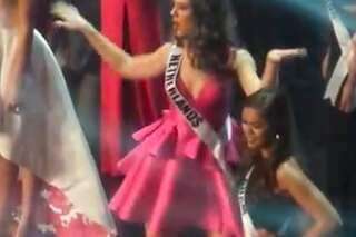 Au concours Miss Univers, Miss Pays-Bas s'est lâchée sur 