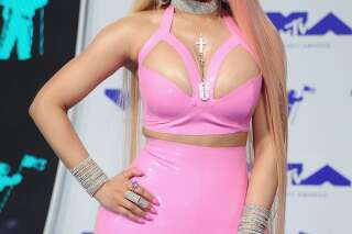 MTV Video Music Awards 2017: Nicki Minaj canon dans la tenue en latex rose de vos pires cauchemars