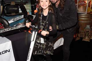 La fille de Dave Grohl joue de la batterie au concert des Foo Fighters