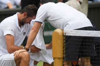 Larmes, raquette brisée... les images résumant l'impuissance de Cilic face à Federer à Wimbledon