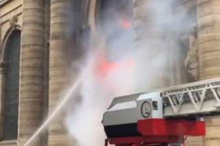 L'incendie à l'église Saint-Sulpice, 