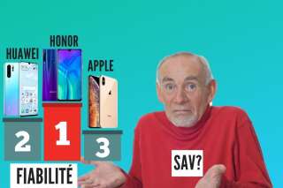 Les smartphones de Huawei, Honor et Apple sont les plus fiables, à un détail près