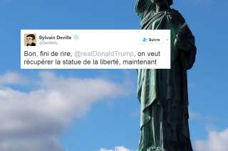 Décret anti-musulmans de Donald Trump: ces internautes français veulent que les États-Unis rendent la Statue de la Liberté