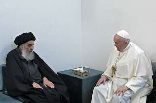 Cette photo du pape François et de l'ayatollah Sistani est historique