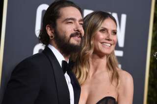 Heidi Klum et Tom Kaulitz très amoureux aux Golden Globes
