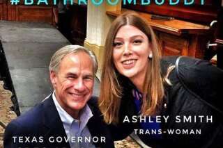 Ce gouverneur transphobe ne s'est même pas rendu compte qu'il posait avec une femme transgenre