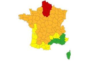 Météo-France place 73 départements en vigilance canicule et orages, dont 13 en rouge