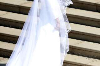 Meghan Markle sublime dans sa robe de mariée tant attendue, créée par Clare Waight Keller