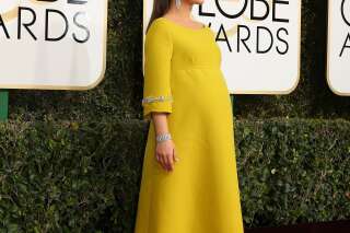 Le tapis rouge des Golden Globes 2017 illuminé par Natalie Portman, enceinte de son 2e enfant