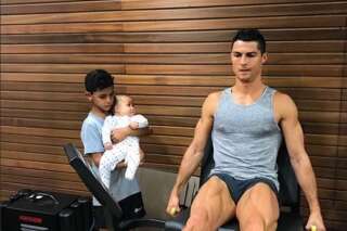 Il a trouvé la légende parfaite pour cette photo de Ronaldo et ses enfants