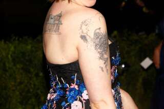 Lena Dunham a un nouveau tatouage inspiré de celui de Rihanna