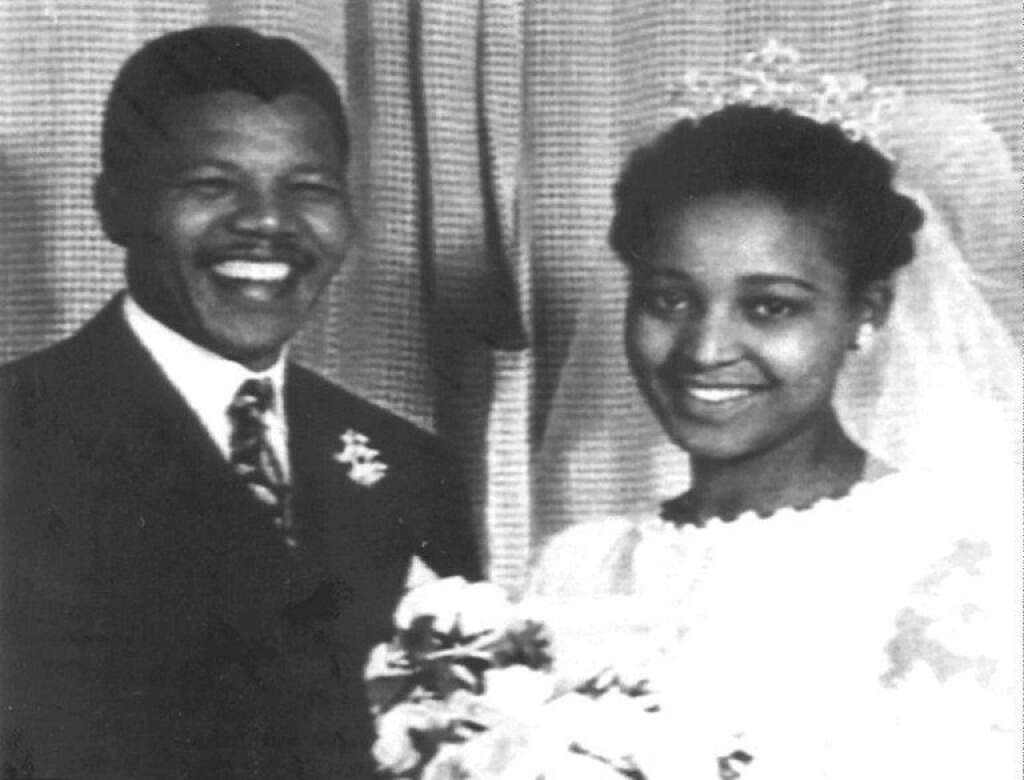 Son mariage avec Winnie en 1957 -