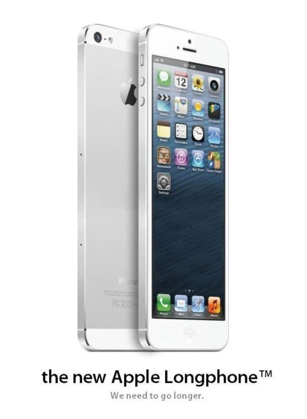 L'iPhone 5 en bref? "Il est plus long" -