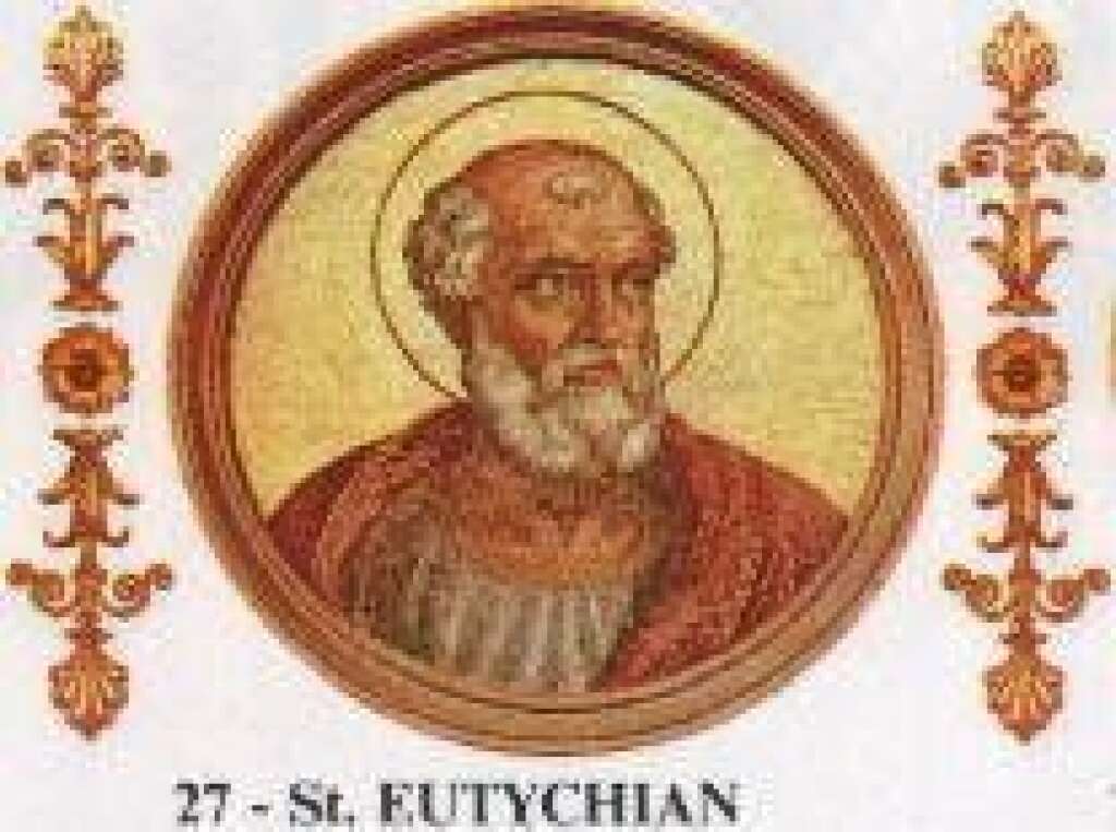 Eutychien - Jan. 4, 275 – Dec. 7, 283