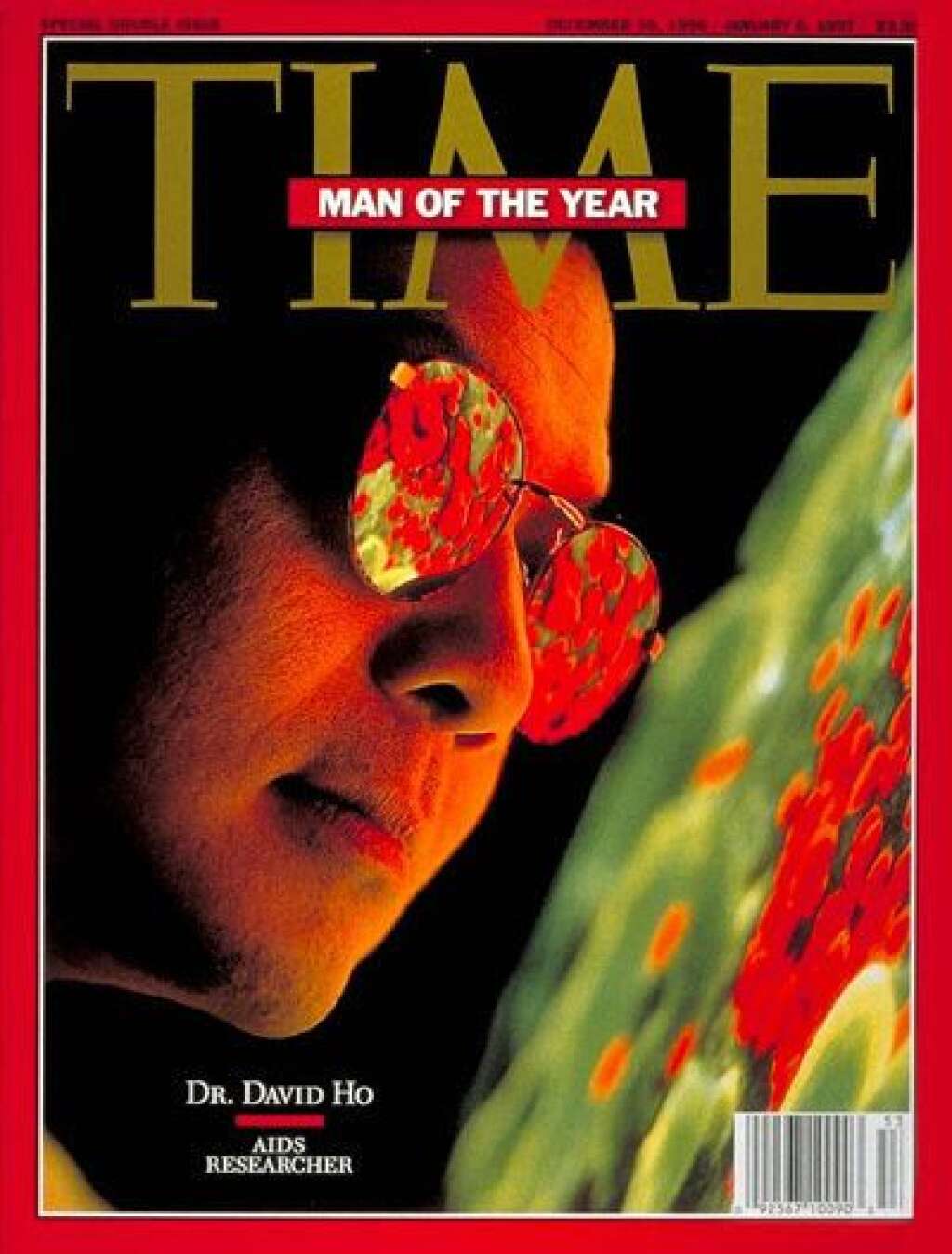1996 - Le docteur David Ho, chercheur sur le Sida -