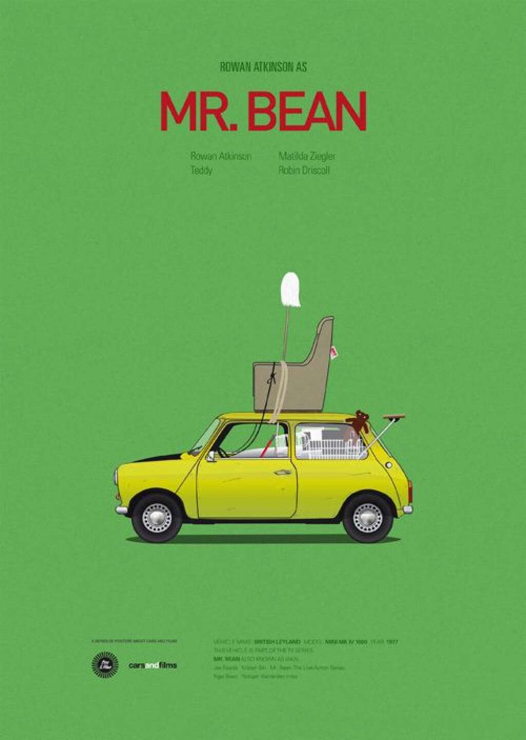 La Mini Cooper de "Mister Bean" -