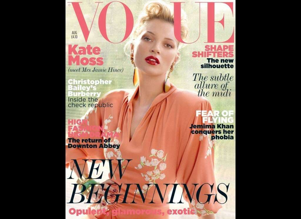 Vogue UK, Aug. 2011 -
