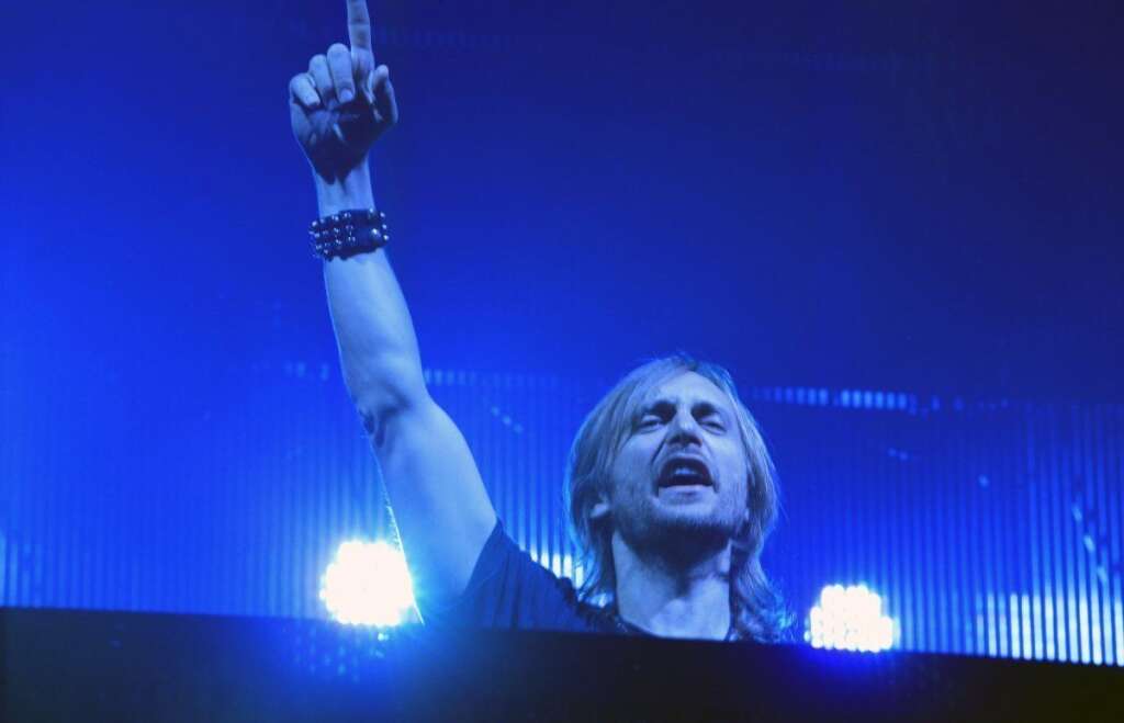 David Guetta (DJ) 3,2 millions d'euros en 2011 -