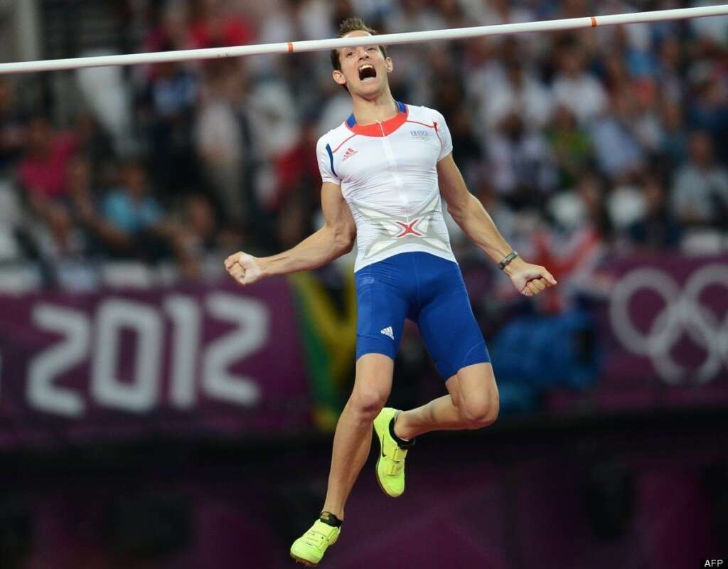 Renaud Lavillenie- Or - L'or n'a pas échappé au champion du monde et d'Europe 2012 au saut à la perche. En sautant une barre à 5,97m, il bat le record olympique et efface sa déception de Pékin.
