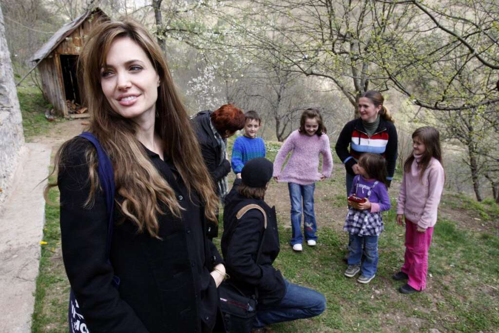 En visite aux réfugiées bosniaques en 2010 -