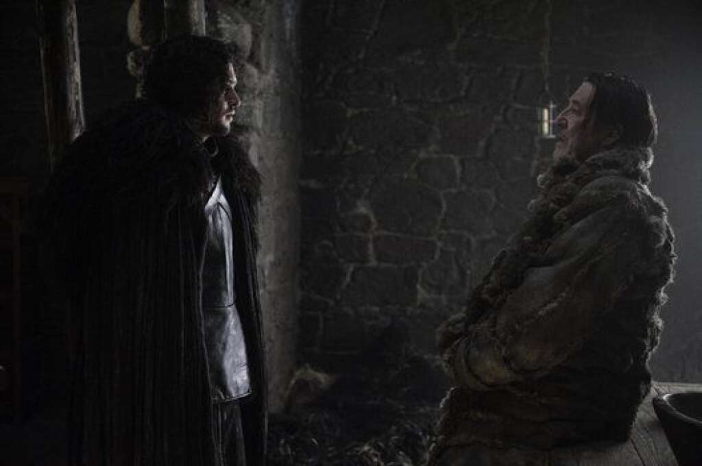 Jon Snow and Mance Rayder -