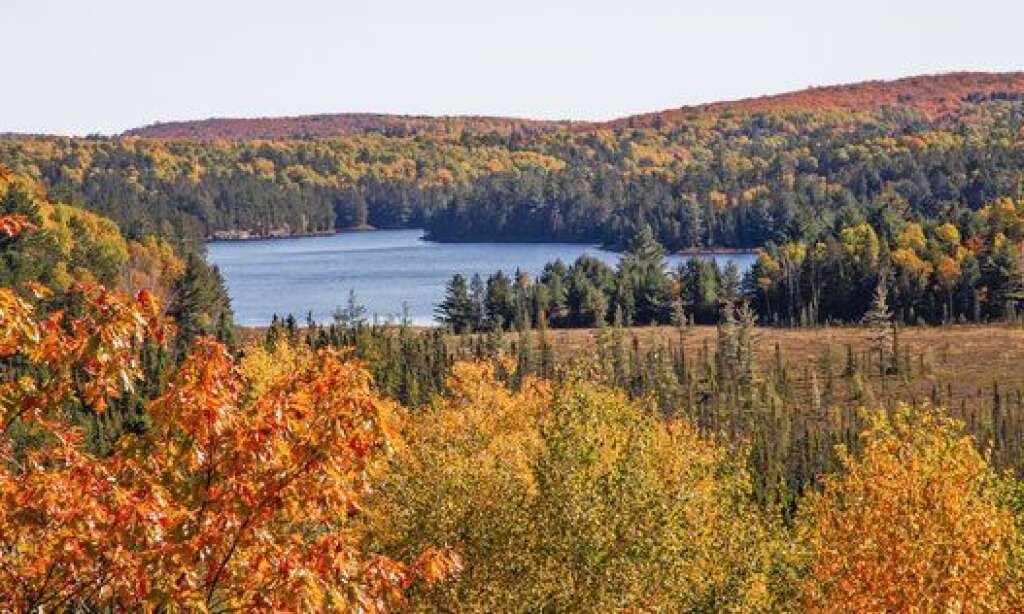 - Canada : couleurs de l’automne sur la Gaspésie, au Québec