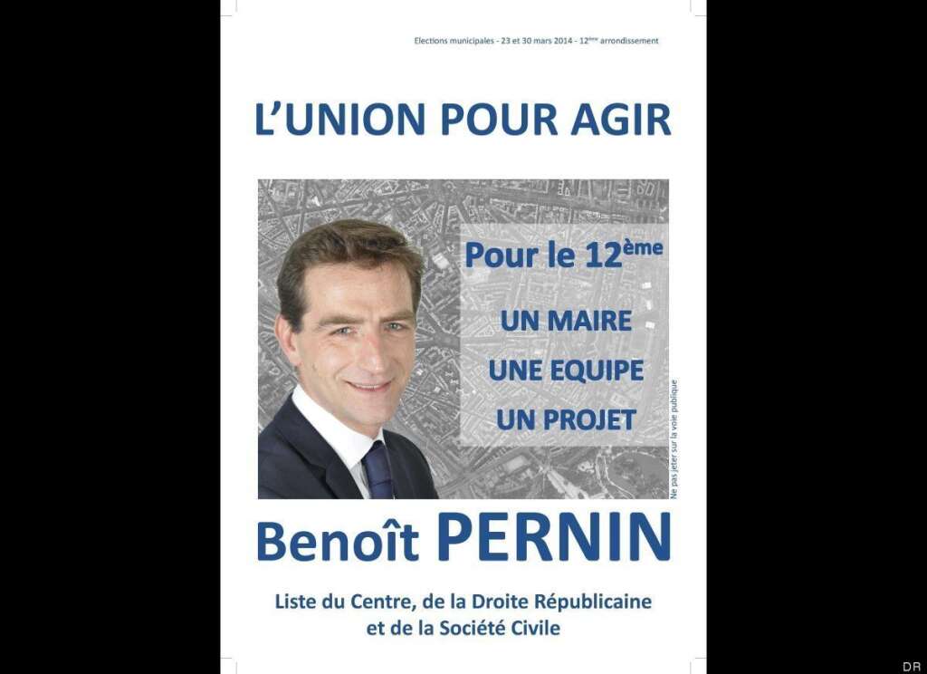 Benoit Pernin, le fils caché du 12e - Fils de l'ancien maire du 12e, Benoit Pernin pourrait peser lourd dans cet arrondissement clé pour la mairie de Paris. Ecarté des places éligibles sur la liste officielle UMP-UDI, ce centriste bien implanté a décidé de faire campagne sous les couleurs de "Nous citoyens".