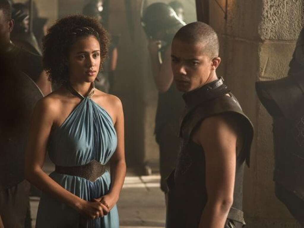 Missandei and Grey Worm -
