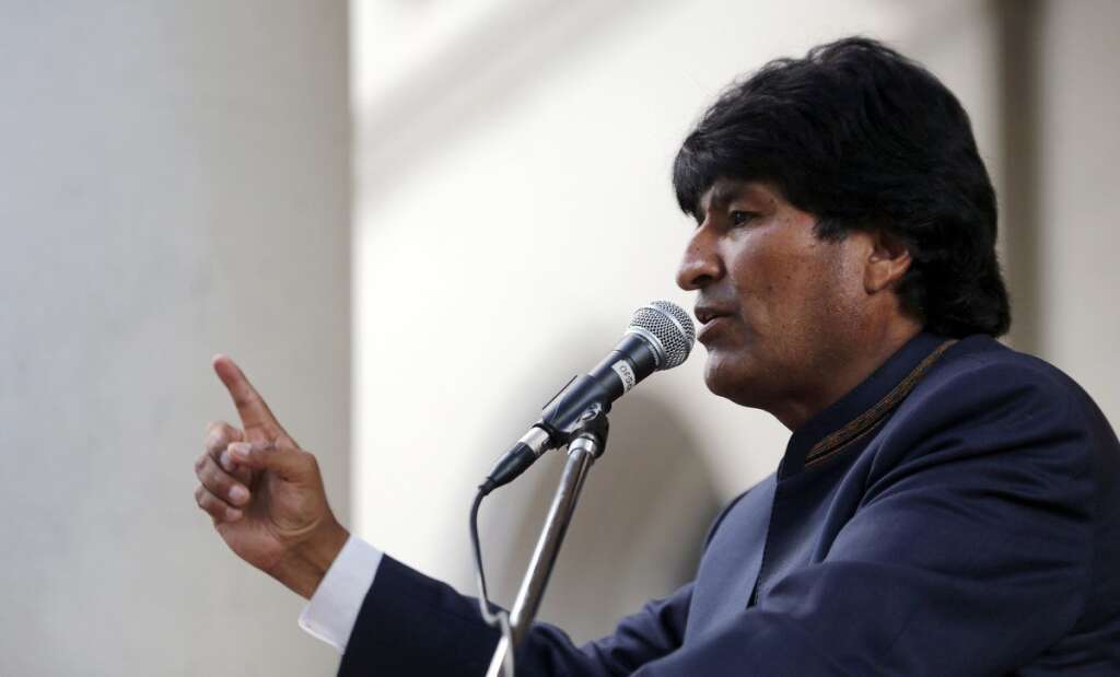Evo Morales (Bolivie) -