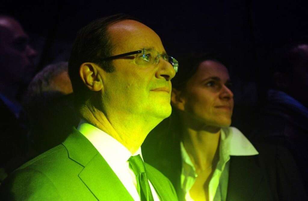 François Hollande était présent au Festival de Bourges vendredi 27 avril. Il a donc raté... -