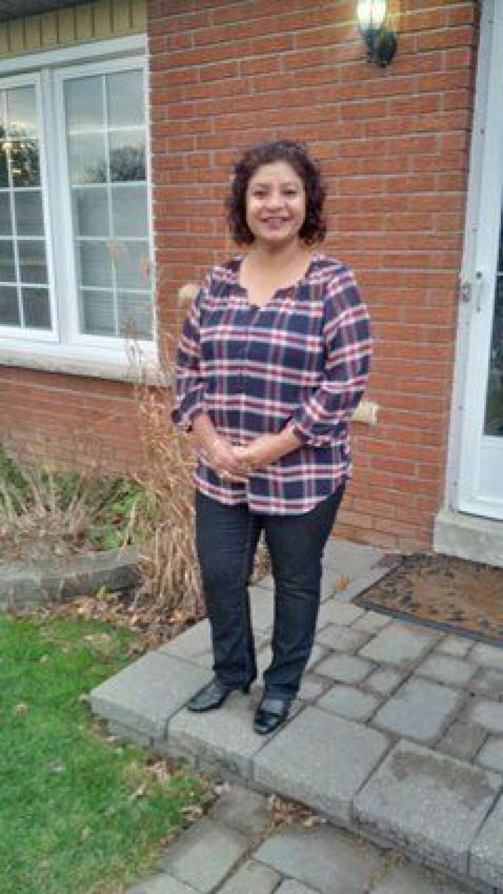 Harpreet AFTER - Total weight lost: 50 pounds. <a href="http://www.huffingtonpost.ca/2015/12/01/weight-lost_n_8692050.html" target="_blank">Read her story here.</a>