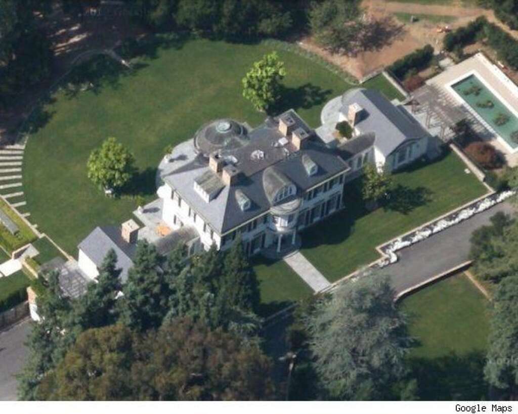 Silicon Valley Mansion - This Woodside, California mansion <a href="http://realestate.aol.com/blog/2013/01/25/2nd-most-expensive-home-sale/" target="_hplink">reportedly sold for $117.5 million. </a>