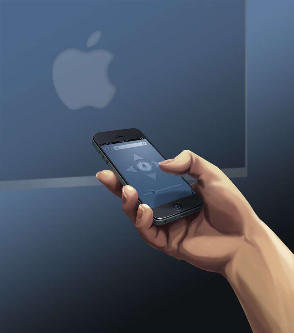Apple TV iPhone - C’est une application iPhone qui est automatiquement inclue avec l’achat de l’apple TV. Si vous ne voulez pas utiliser la ‘ vraie’ télécommande, cette application vous donne l’option d’utiliser votre iPhone. Les fonctions de l’application sont exactement les mêmes que celles disponibles avec la télécommande.