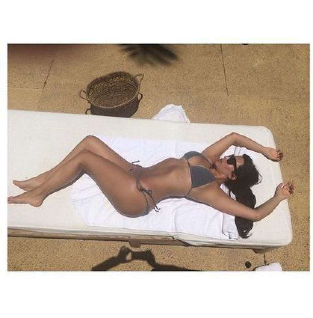 Les vacances de Kim Kardashian au Mexique -