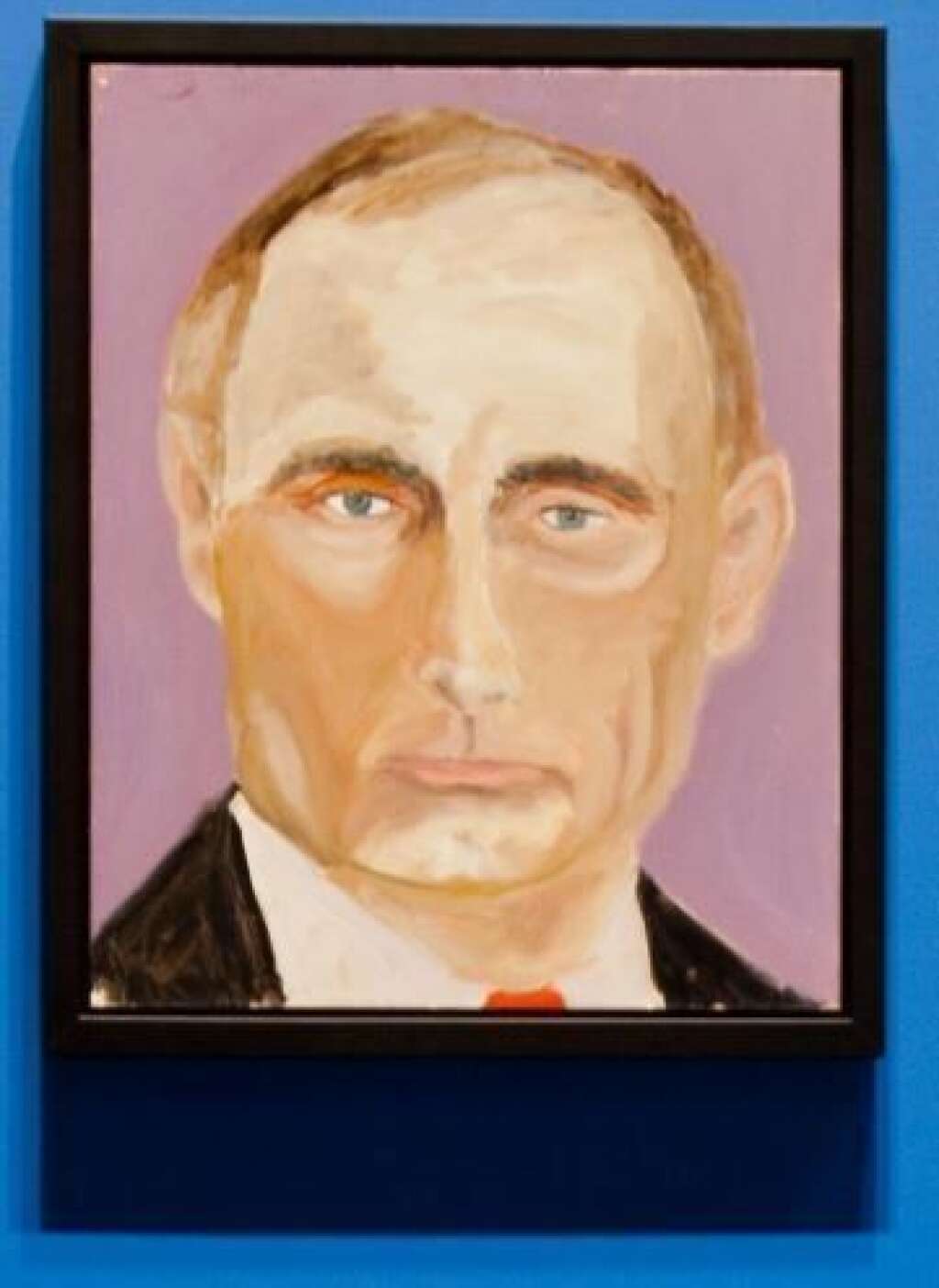 Les portraits de George W. Bush - Vladimir Poutine