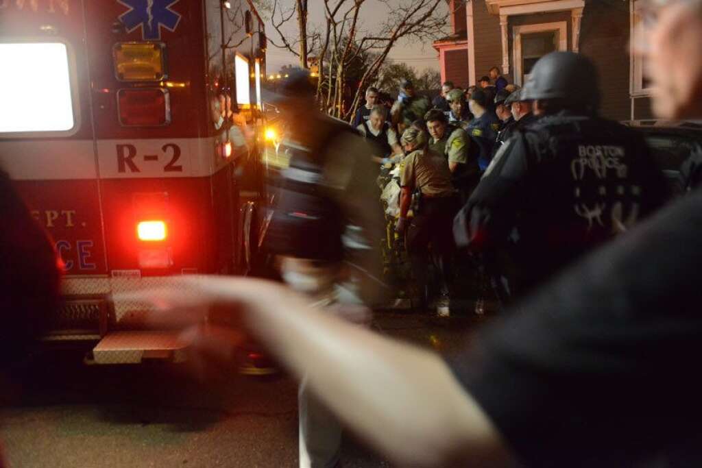New Boston Bombing Arrest Photos -