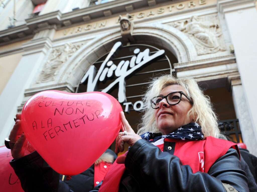 6. Virgin (305 millions d'euros de chiffre d'affaires) - Magasins culturels - janvier 2013