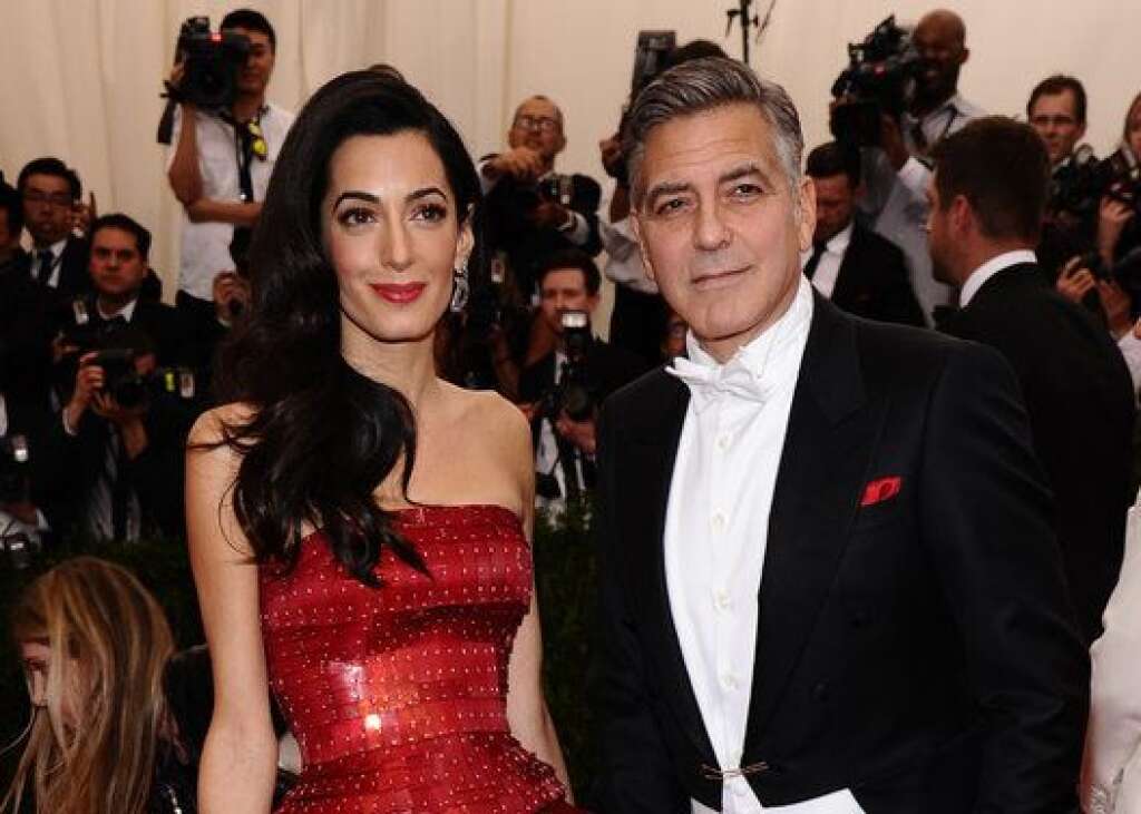 Amal Clooney et George Clooney -