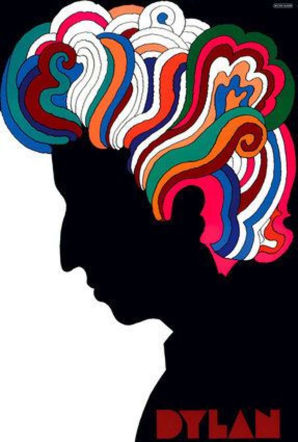 Portrait de Bob Dylan -