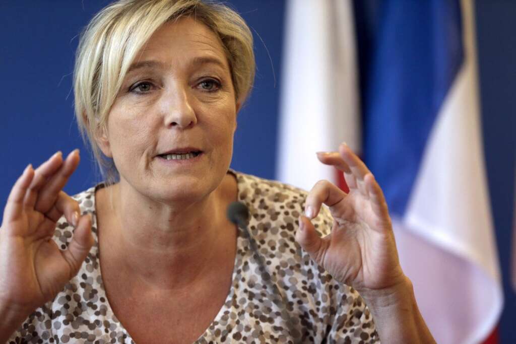 Marine Le Pen (FN) - 32,6% dans le Nord-Ouest