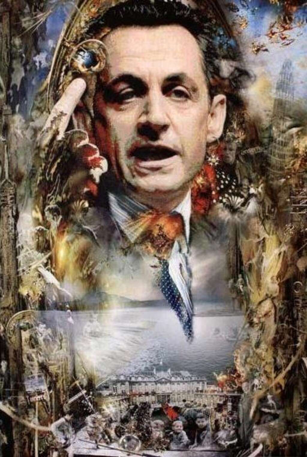 Le tableau du père de Nicolas Sarkozy - C'est <a href="http://www.france24.com/fr/20100210-le-p-re-nicolas-sarkozy-expose-uvres-budapest" target="_blank">l'une des oeuvres de Pal Sarkozy</a>, le père de l'ancien président.