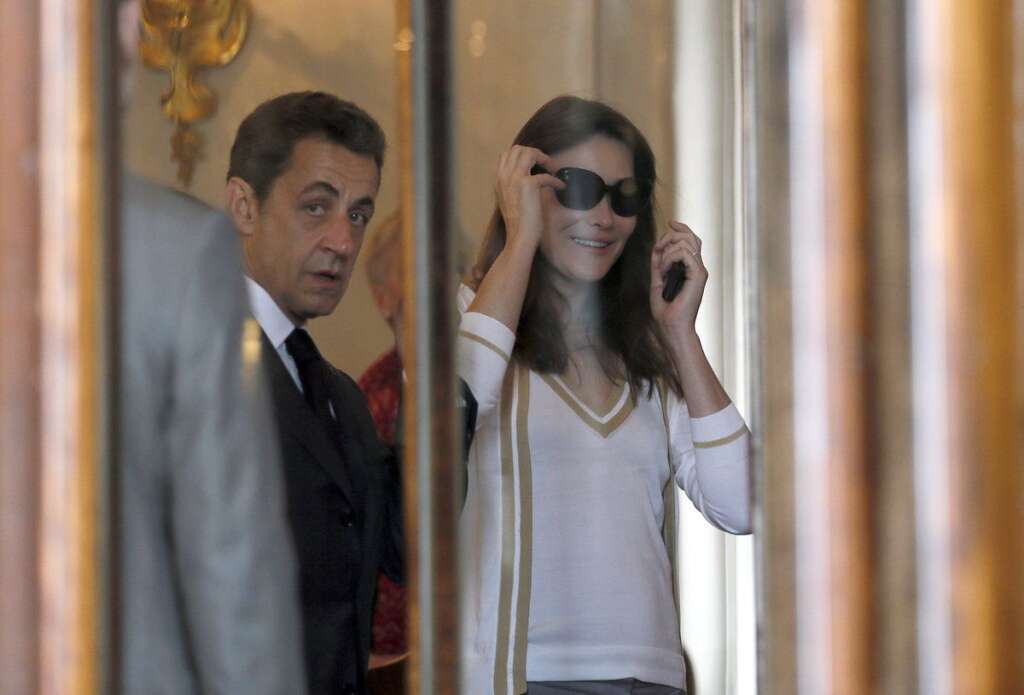 Carla Bruni et Nicolas Sarkozy - L'ex-première dame habite du côté de la rue Pierre-Guérin, juste derrière la Villa Montmorency.