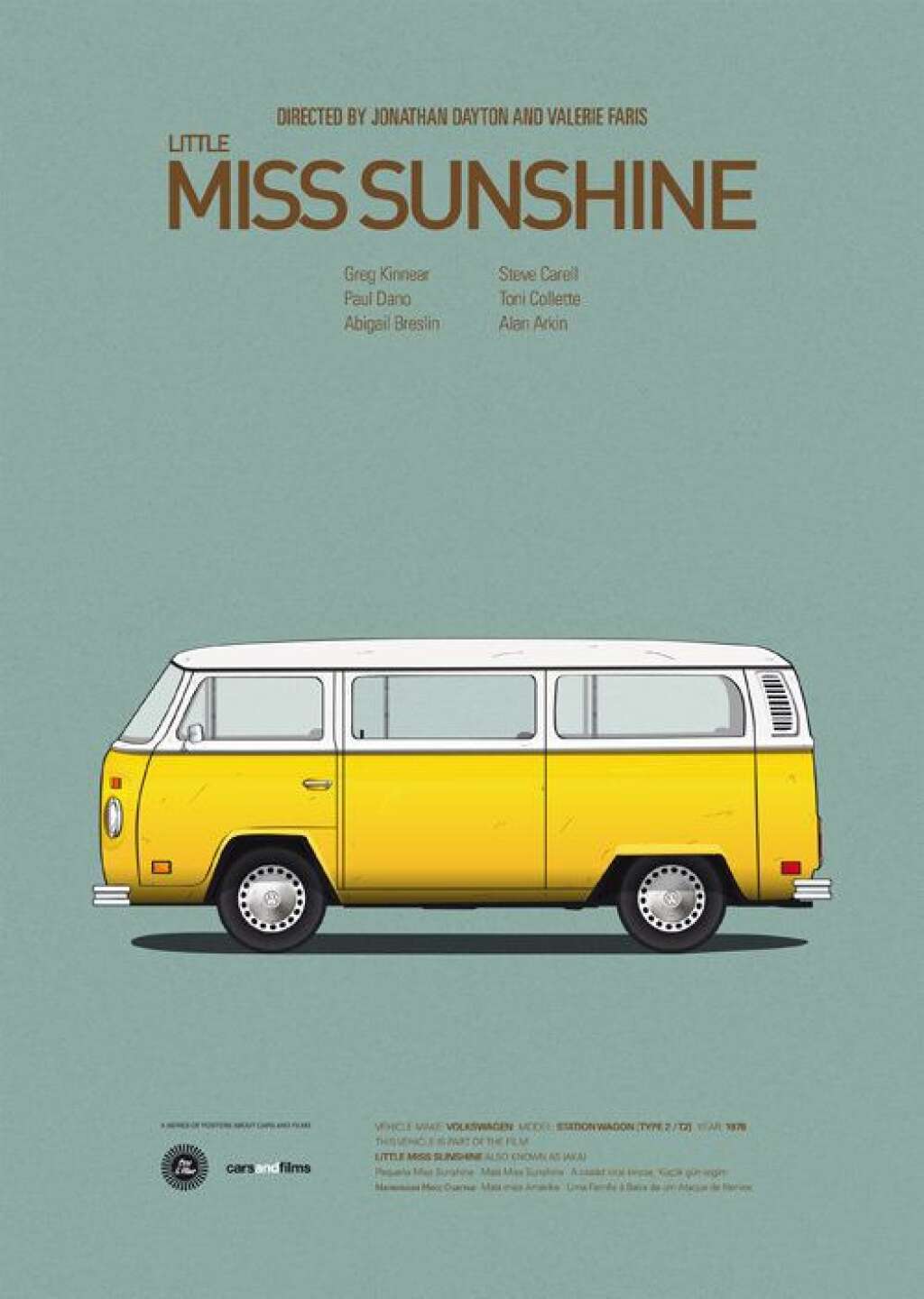 Le Combi Volkswagen de "Little Miss Sunshine" -