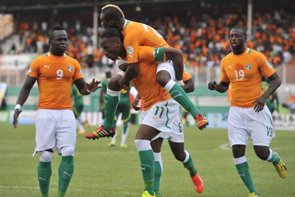 La Côte d'Ivoire de Didier Drogba - 3ème participation <strong>Sélectionneur:</strong> Sabri Lamouchi (FRA) <strong>Joueurs majeurs:</strong> Didier Drogba, Yaya Touré, Gervinho
