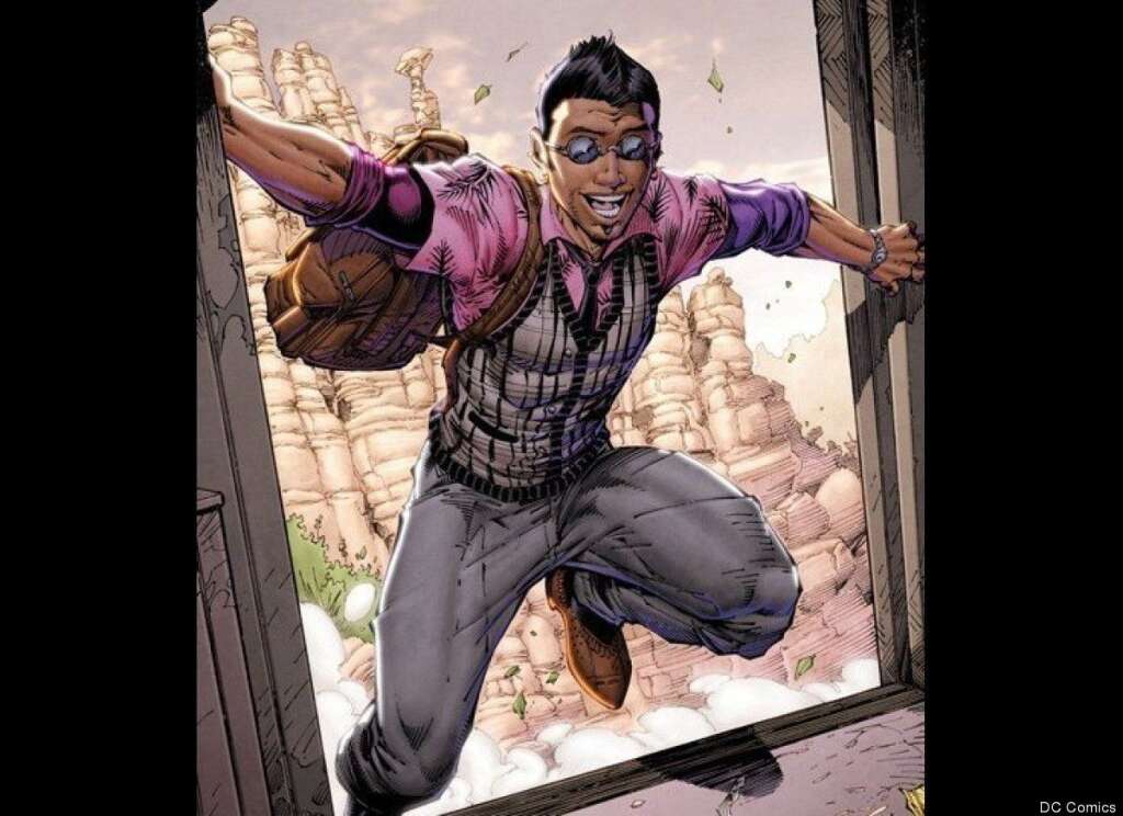 Bunker - Though we don't know much about him, Bunker is the latest addition to DC Comic's small pantheon of gay heroes. Said costume designer Brett Booth on his blog last year, "I wanted you to know he might be gay as soon as you see him. Our [Teen Titans] is partly about diversity of ANY kind."
